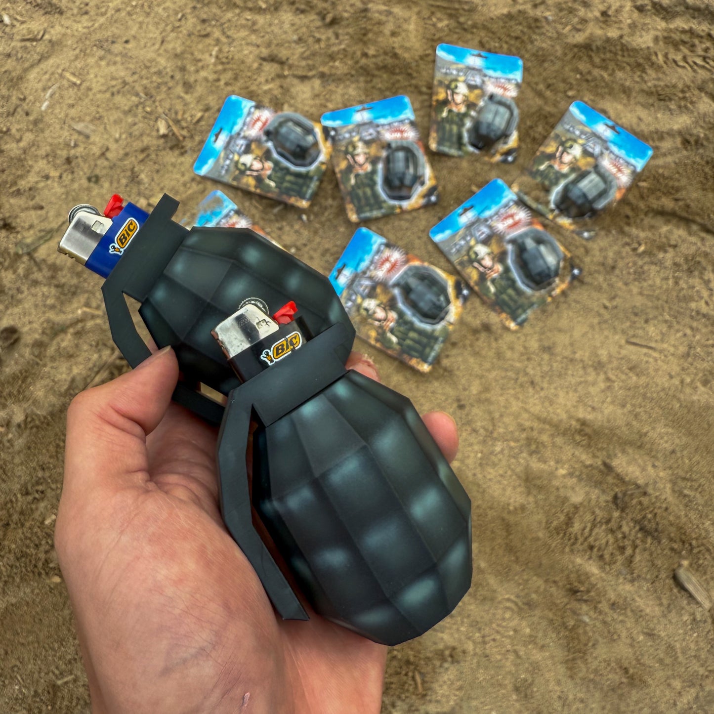 Grenade Lighter Case
